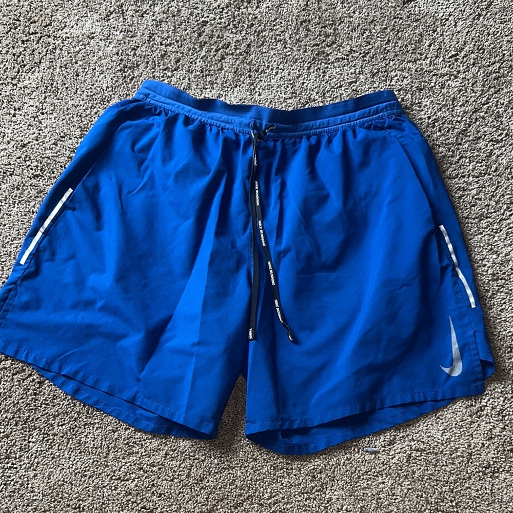 Nike Royal Blue Athletic Shorts Quick-Dry Performance